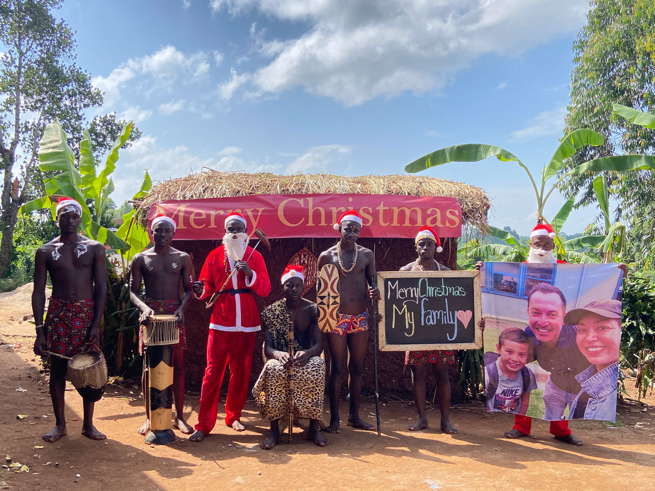 African Hunter Band: Custom-printed oversized photo