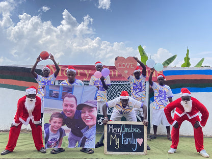 African Olive Rugby Team: Custom-printed oversized photo
