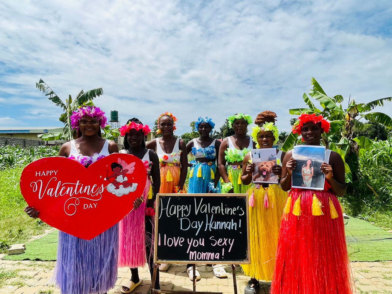 African Grass Skirt Team
